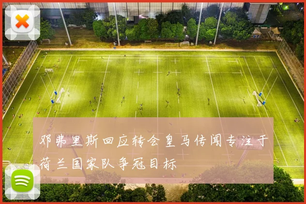 邓弗里斯回应转会皇马传闻专注于荷兰国家队争冠目标